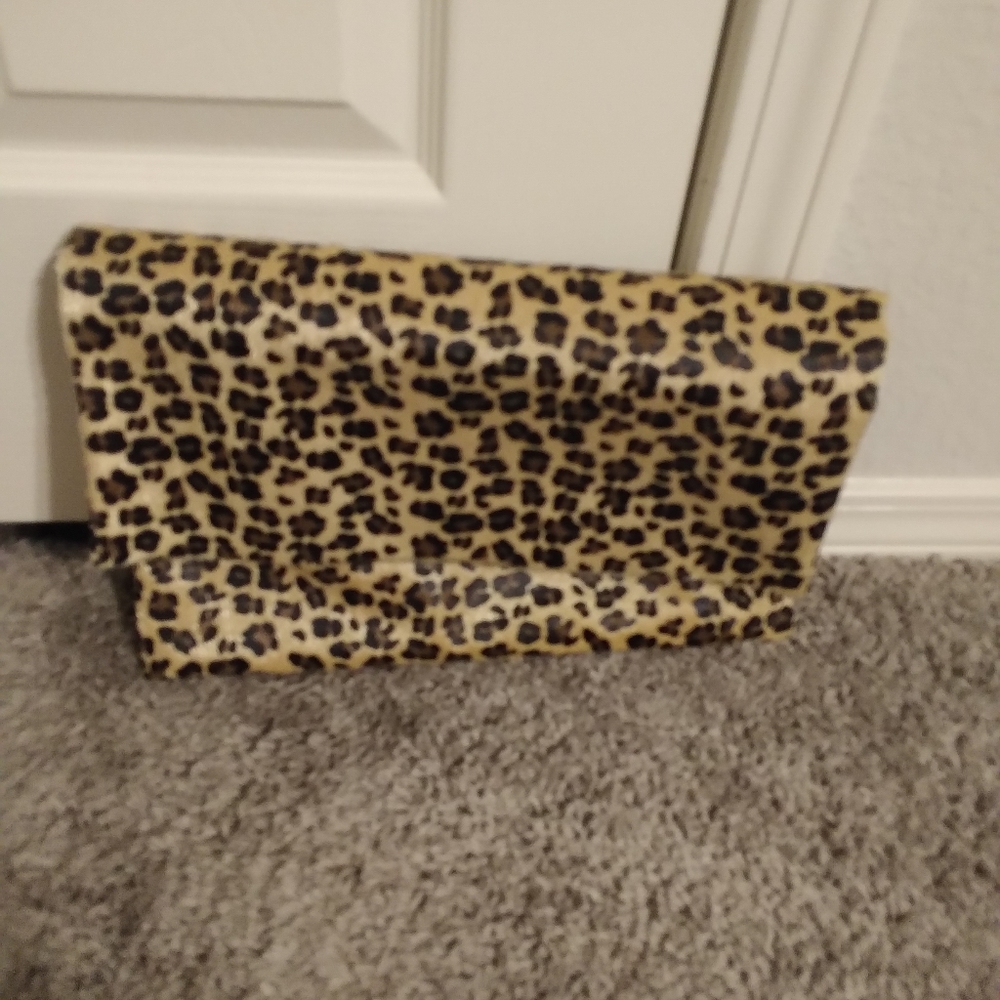 Cheetah Print Clutch
